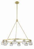 CRYSTORAMA, ARAGON LED SOFT CHANDELIER, CHANDELIER LIGHT