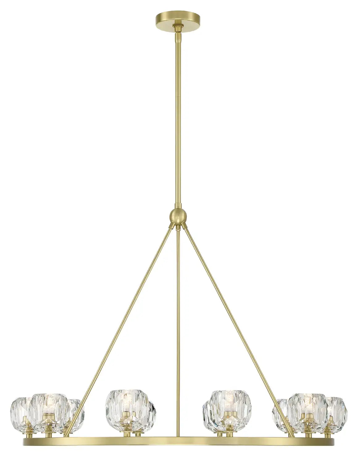 CRYSTORAMA, ARAGON LED SOFT CHANDELIER, CHANDELIER LIGHT