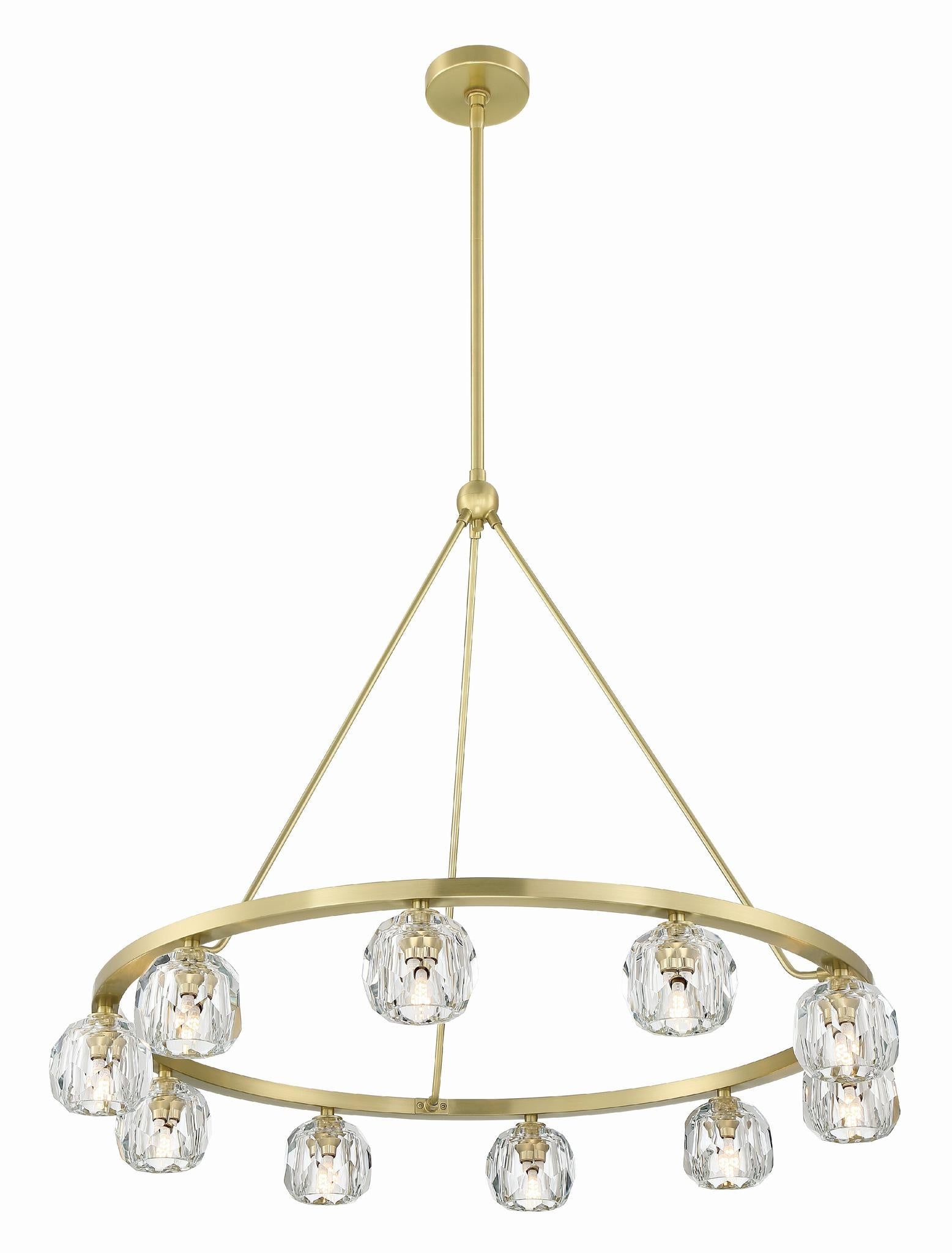 CRYSTORAMA, ARAGON LED SOFT CHANDELIER, CHANDELIER LIGHT