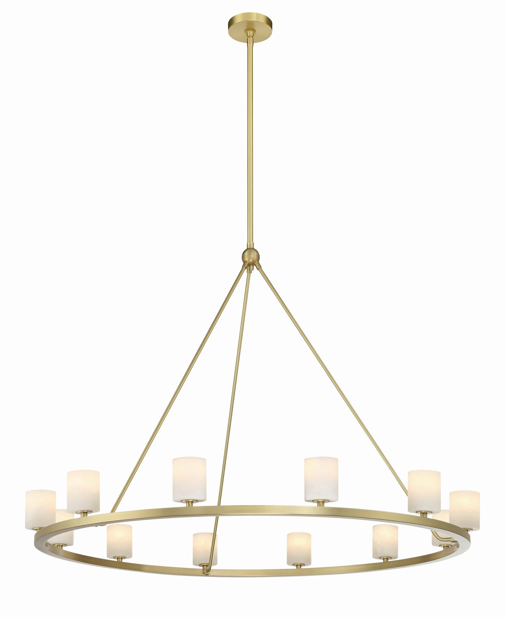 CRYSTORAMA, ARAGON LED SOFT CHANDELIER, CHANDELIER LIGHT
