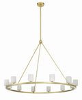 CRYSTORAMA, ARAGON LED SOFT CHANDELIER, CHANDELIER LIGHT