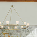 CRYSTORAMA, ARAGON LED SOFT CHANDELIER, CHANDELIER LIGHT