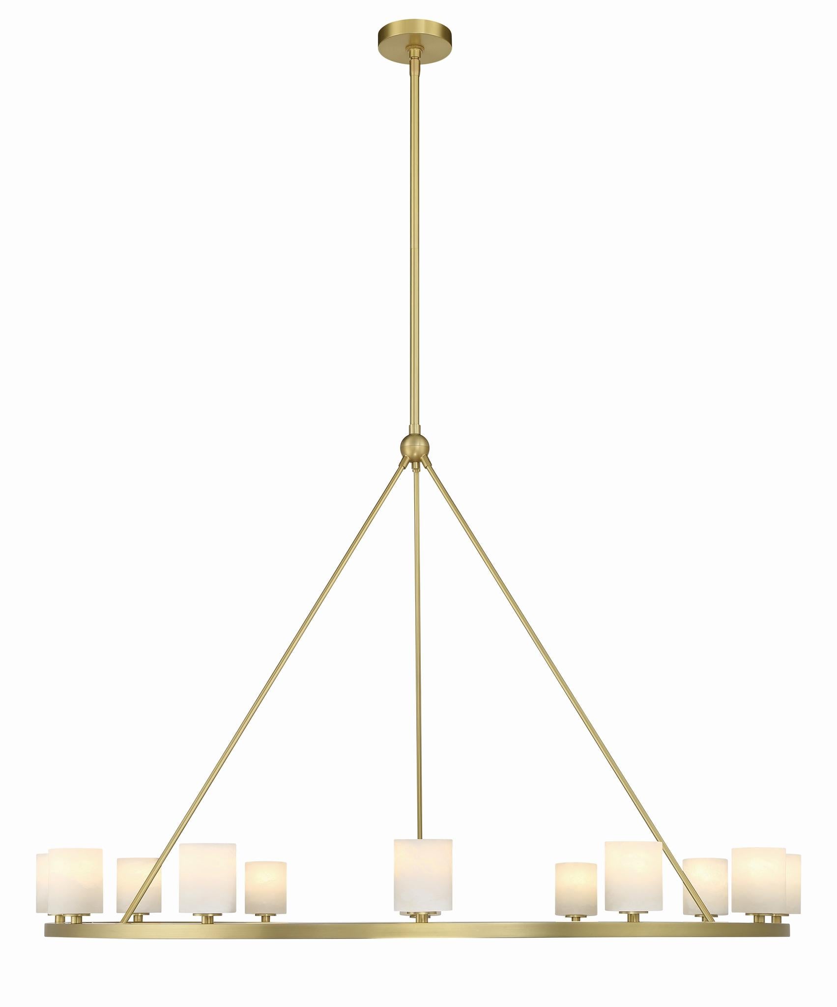 CRYSTORAMA, ARAGON LED SOFT CHANDELIER, CHANDELIER LIGHT