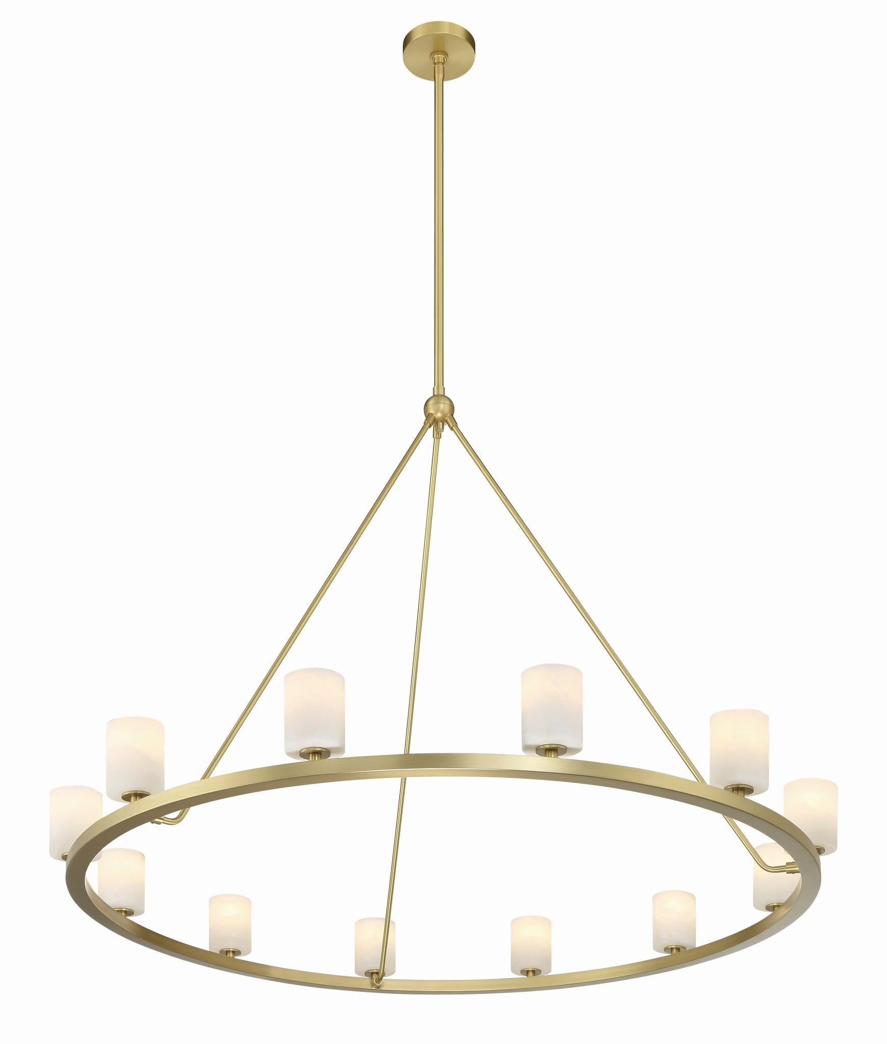 CRYSTORAMA, ARAGON LED SOFT CHANDELIER, CHANDELIER LIGHT