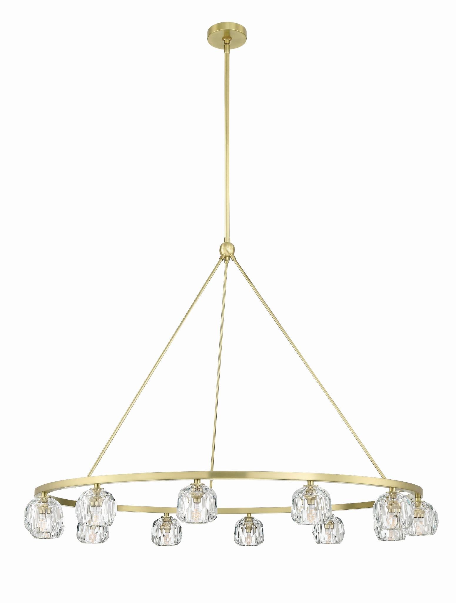 CRYSTORAMA, ARAGON LED SOFT CHANDELIER, CHANDELIER LIGHT