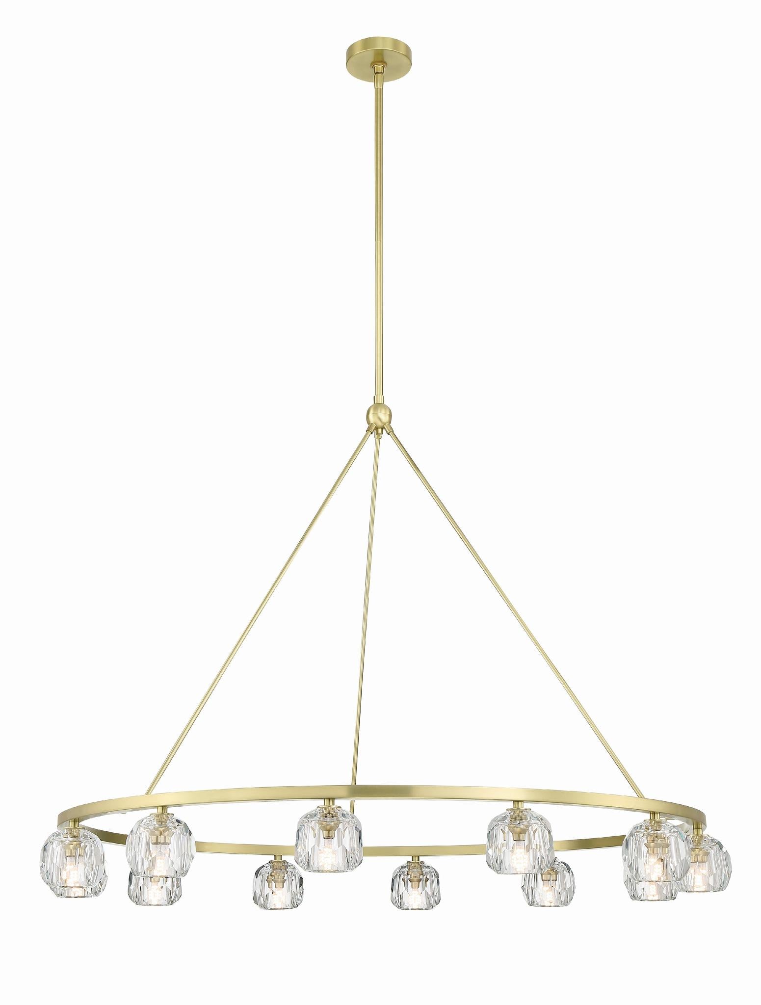 CRYSTORAMA, ARAGON LED SOFT CHANDELIER, CHANDELIER LIGHT