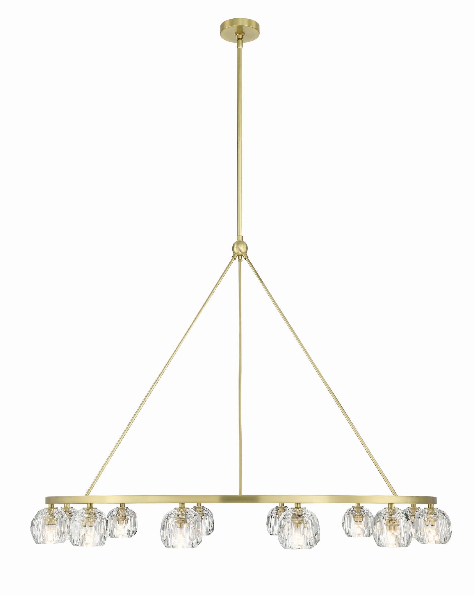 CRYSTORAMA, ARAGON LED SOFT CHANDELIER, CHANDELIER LIGHT