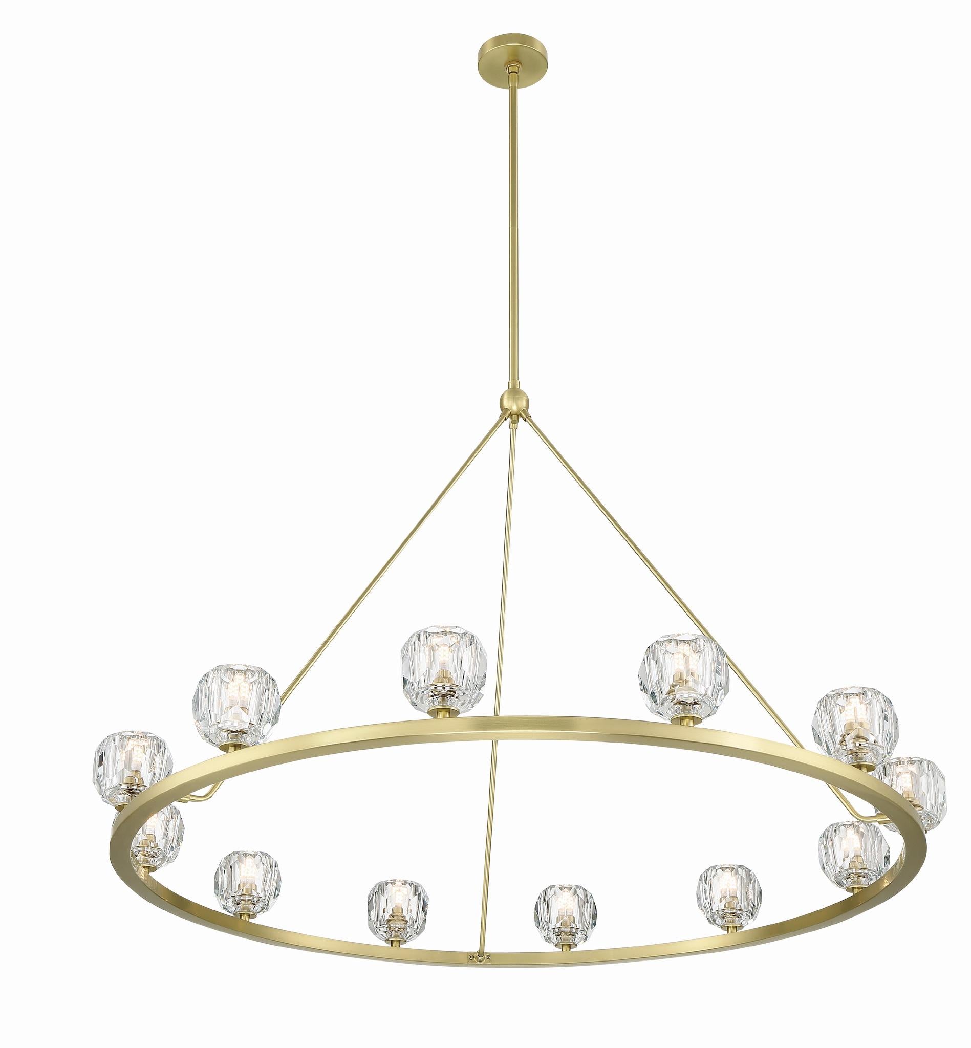 CRYSTORAMA, ARAGON LED SOFT CHANDELIER, CHANDELIER LIGHT