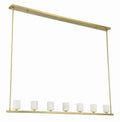 CRYSTORAMA, ARAGON LED SOFT LINEAR CHANDELIER, CHANDELIER LIGHT