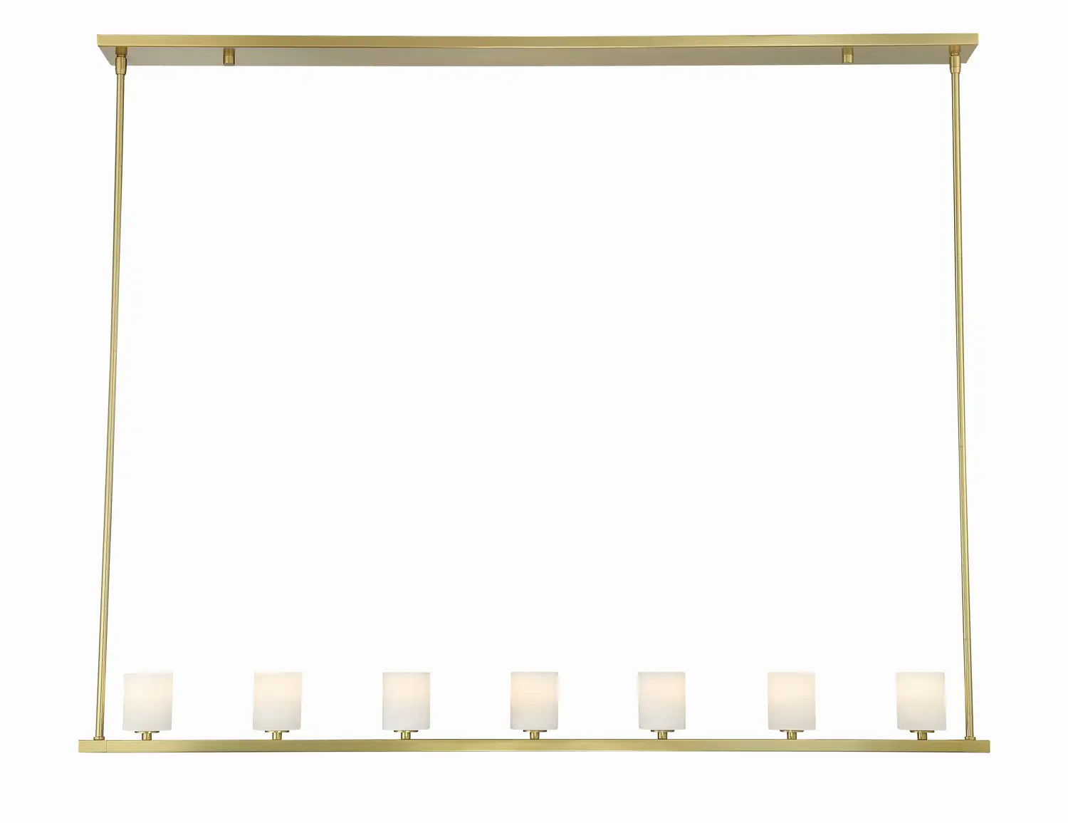 CRYSTORAMA, ARAGON LED SOFT LINEAR CHANDELIER, CHANDELIER LIGHT