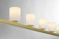 CRYSTORAMA, ARAGON LED SOFT LINEAR CHANDELIER, CHANDELIER LIGHT
