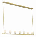 CRYSTORAMA, ARAGON LED SOFT LINEAR CHANDELIER, CHANDELIER LIGHT