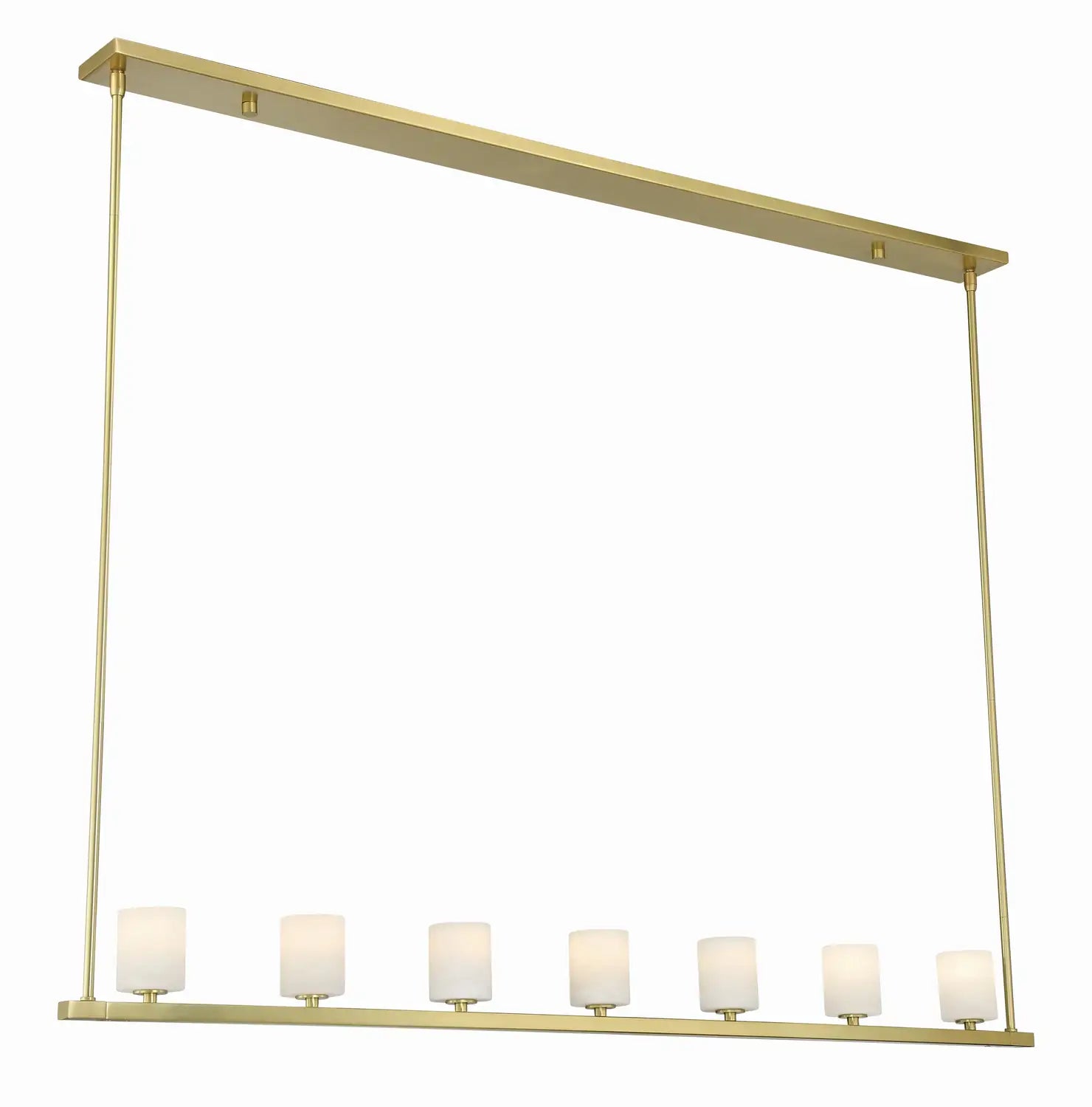 CRYSTORAMA, ARAGON LED SOFT LINEAR CHANDELIER, CHANDELIER LIGHT