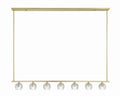 CRYSTORAMA, ARAGON LED SOFT LINEAR CHANDELIER, CHANDELIER LIGHT