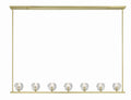 CRYSTORAMA, ARAGON LED SOFT LINEAR CHANDELIER, CHANDELIER LIGHT