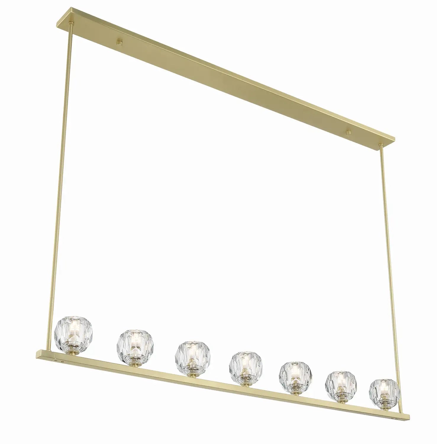 CRYSTORAMA, ARAGON LED SOFT LINEAR CHANDELIER, CHANDELIER LIGHT