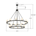 CRYSTORAMA, ARAGON LED CHANDELIER, CHANDELIER LIGHT
