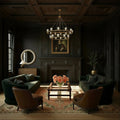 CRYSTORAMA, ARAGON LED CHANDELIER, CHANDELIER LIGHT