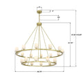 CRYSTORAMA, ARAGON LED CHANDELIER, CHANDELIER LIGHT