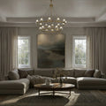 CRYSTORAMA, ARAGON LED CHANDELIER, CHANDELIER LIGHT