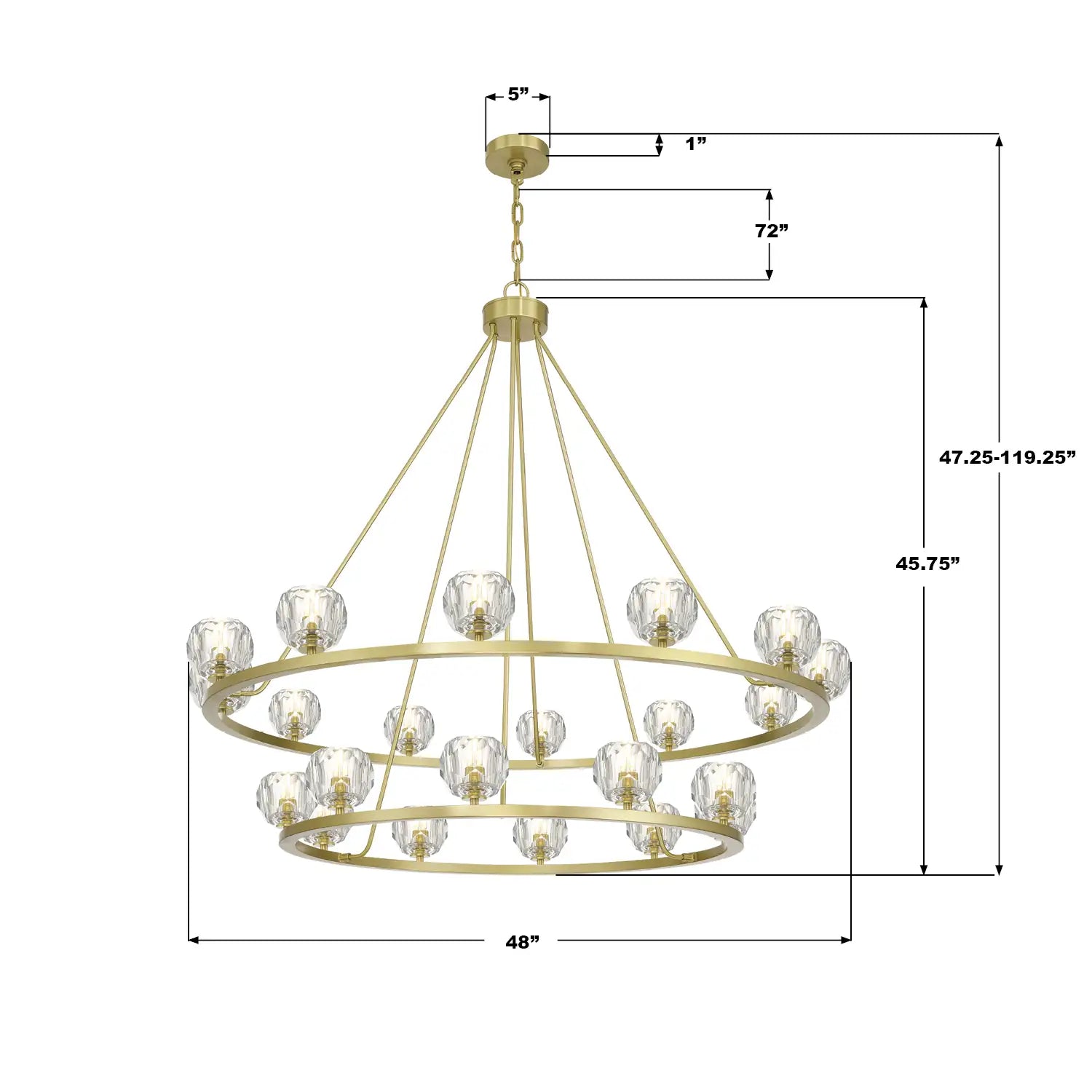 CRYSTORAMA, ARAGON LED CHANDELIER, CHANDELIER LIGHT