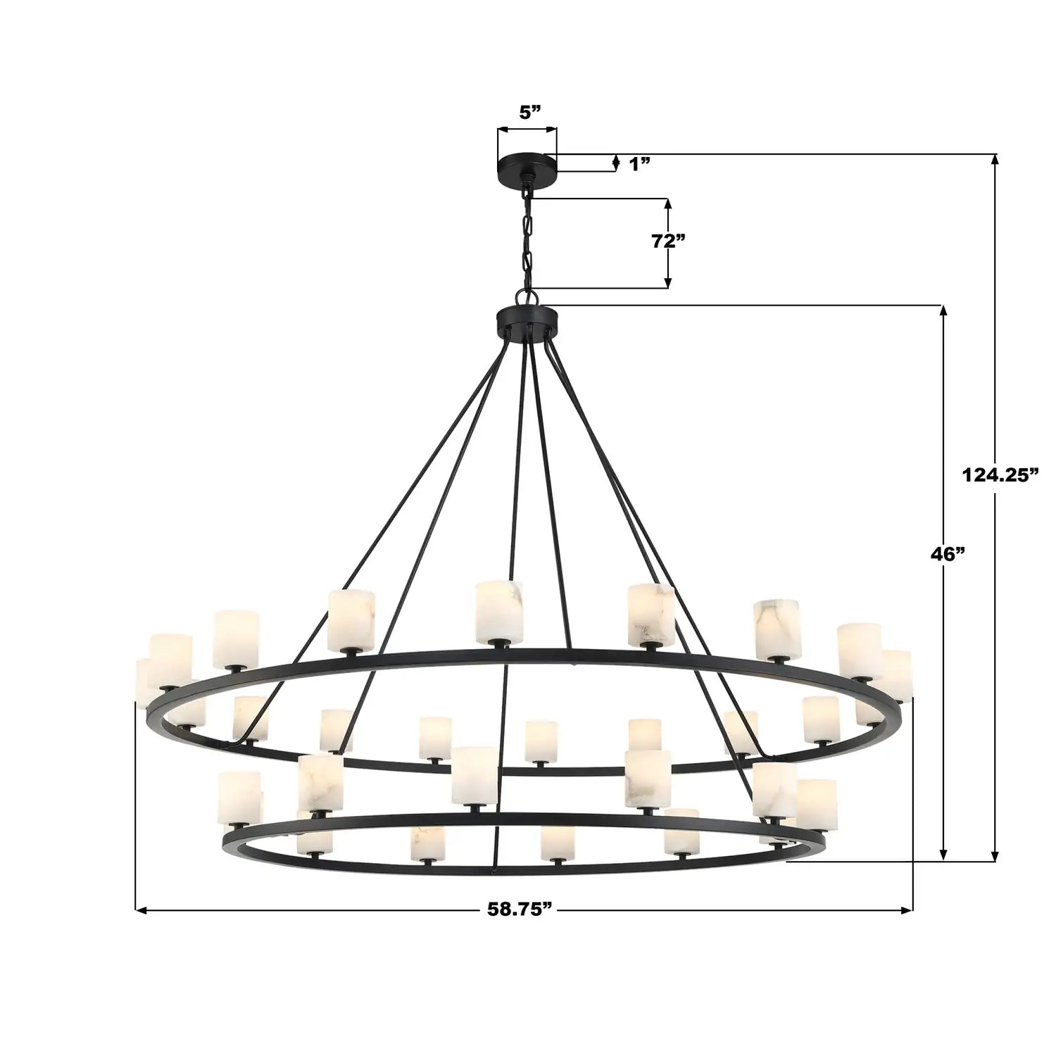 CRYSTORAMA, ARAGON LED CHANDELIER, CHANDELIER LIGHT