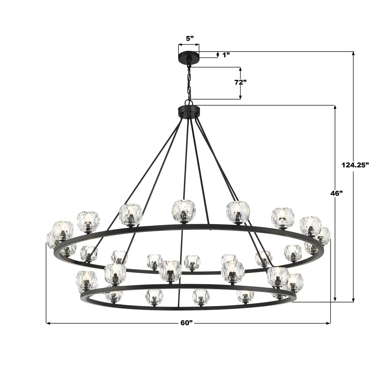 CRYSTORAMA, ARAGON LED CHANDELIER, CHANDELIER LIGHT