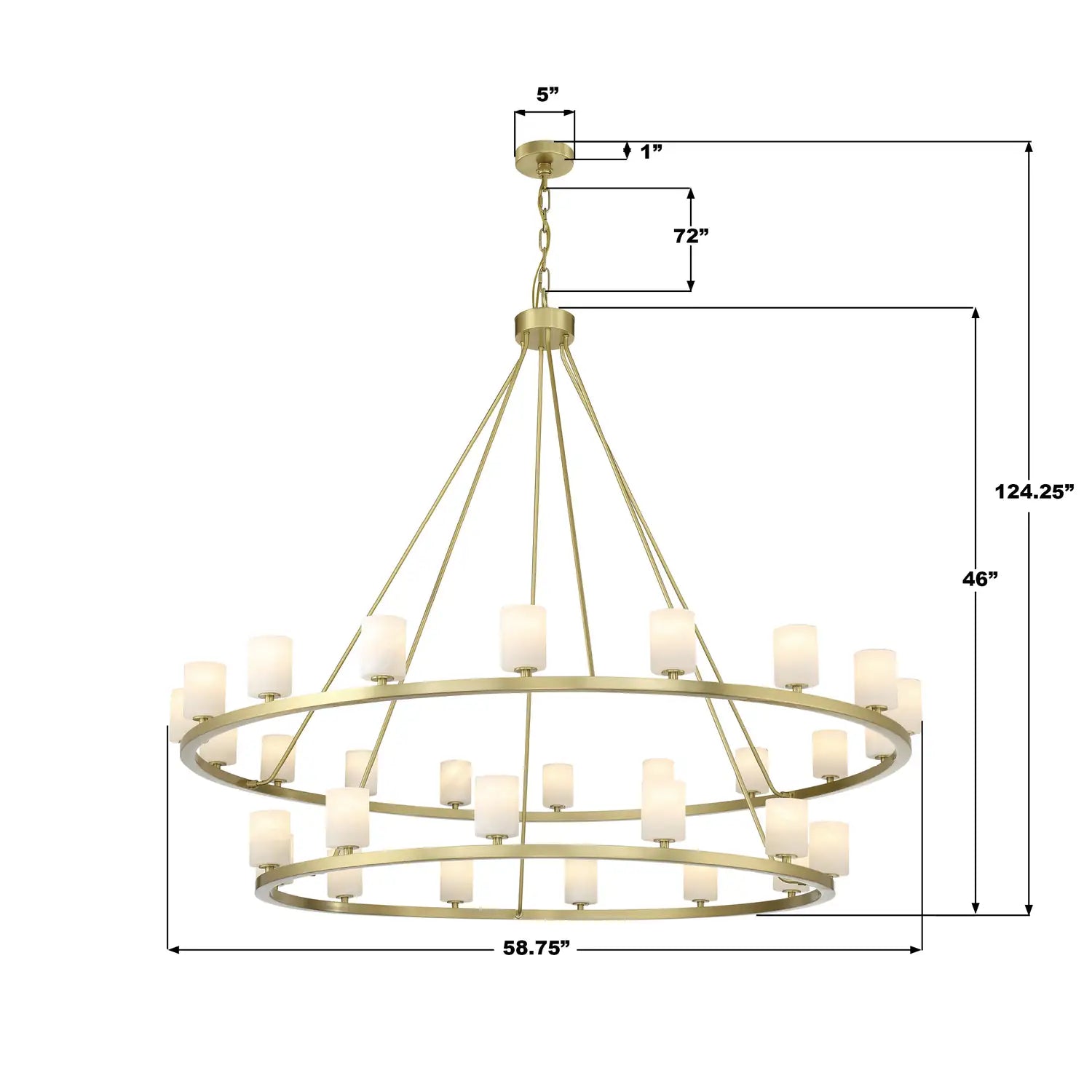 CRYSTORAMA, ARAGON LED SOFT CHANDELIER, CHANDELIER LIGHT