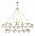 CRYSTORAMA, ARAGON LED SOFT CHANDELIER, CHANDELIER LIGHT