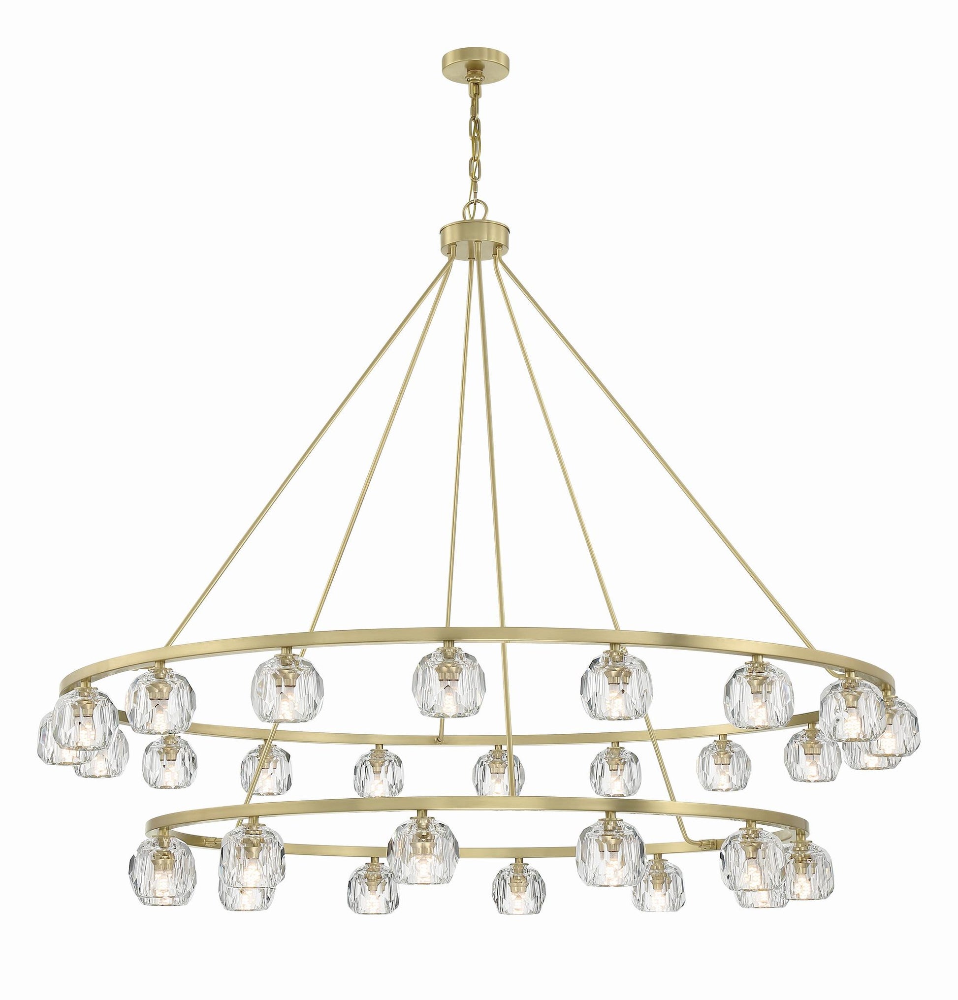CRYSTORAMA, ARAGON LED SOFT CHANDELIER, CHANDELIER LIGHT