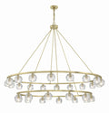 CRYSTORAMA, ARAGON LED SOFT CHANDELIER, CHANDELIER LIGHT