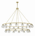 CRYSTORAMA, ARAGON LED SOFT CHANDELIER, CHANDELIER LIGHT