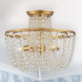 CRYSTORAMA, ARCADIA SEMI FLUSH MOUNT, FLUSH MOUNT CEILING LIGHTS