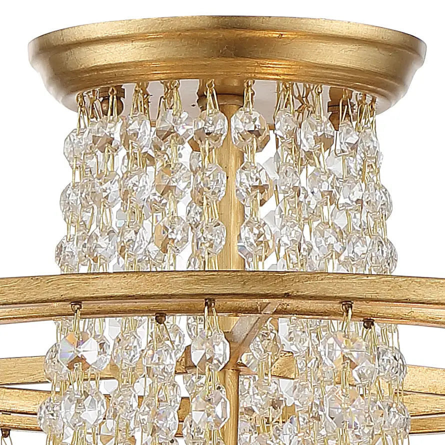 CRYSTORAMA, ARCADIA SEMI FLUSH MOUNT, FLUSH MOUNT CEILING LIGHTS