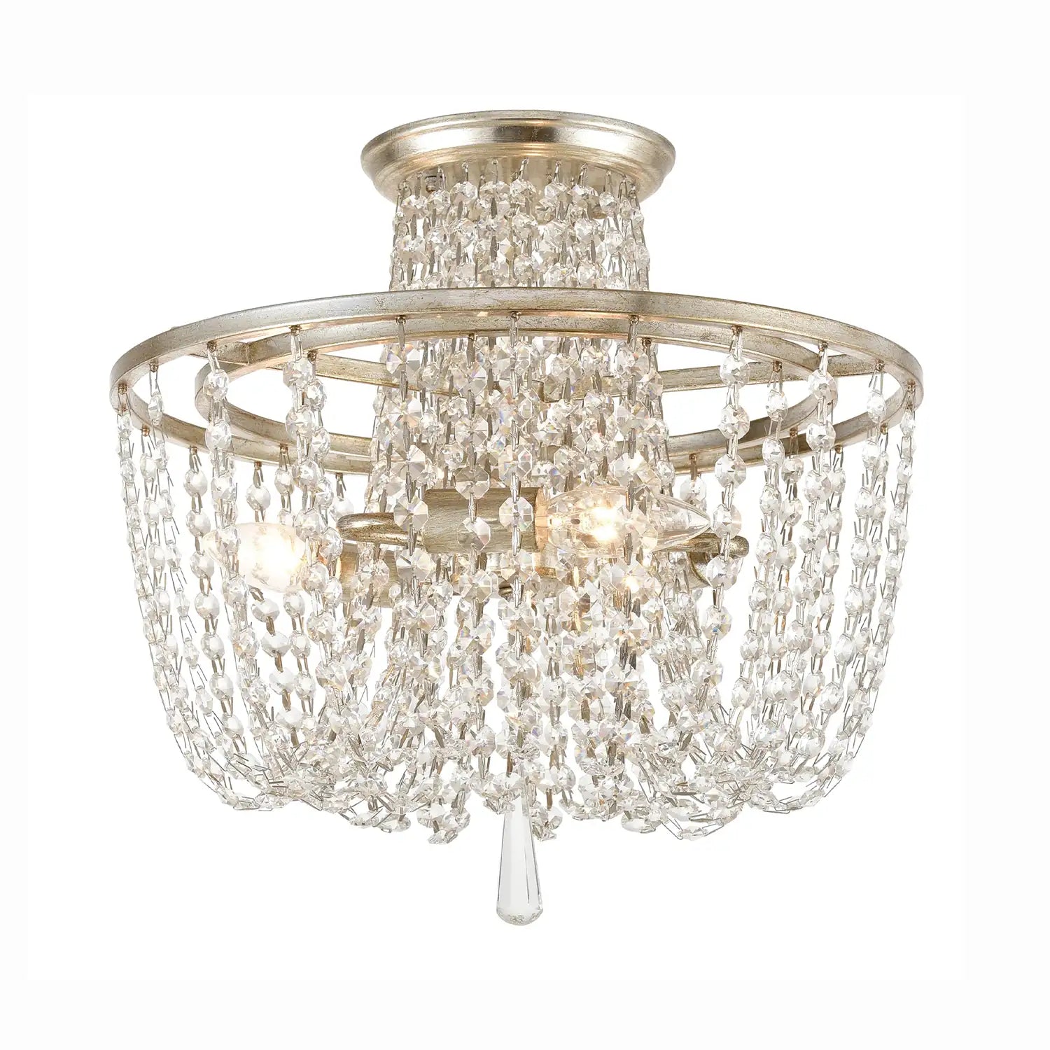 CRYSTORAMA, ARCADIA SEMI FLUSH MOUNT, FLUSH MOUNT CEILING LIGHTS