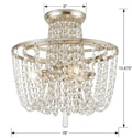 CRYSTORAMA, ARCADIA SEMI FLUSH MOUNT, FLUSH MOUNT CEILING LIGHTS