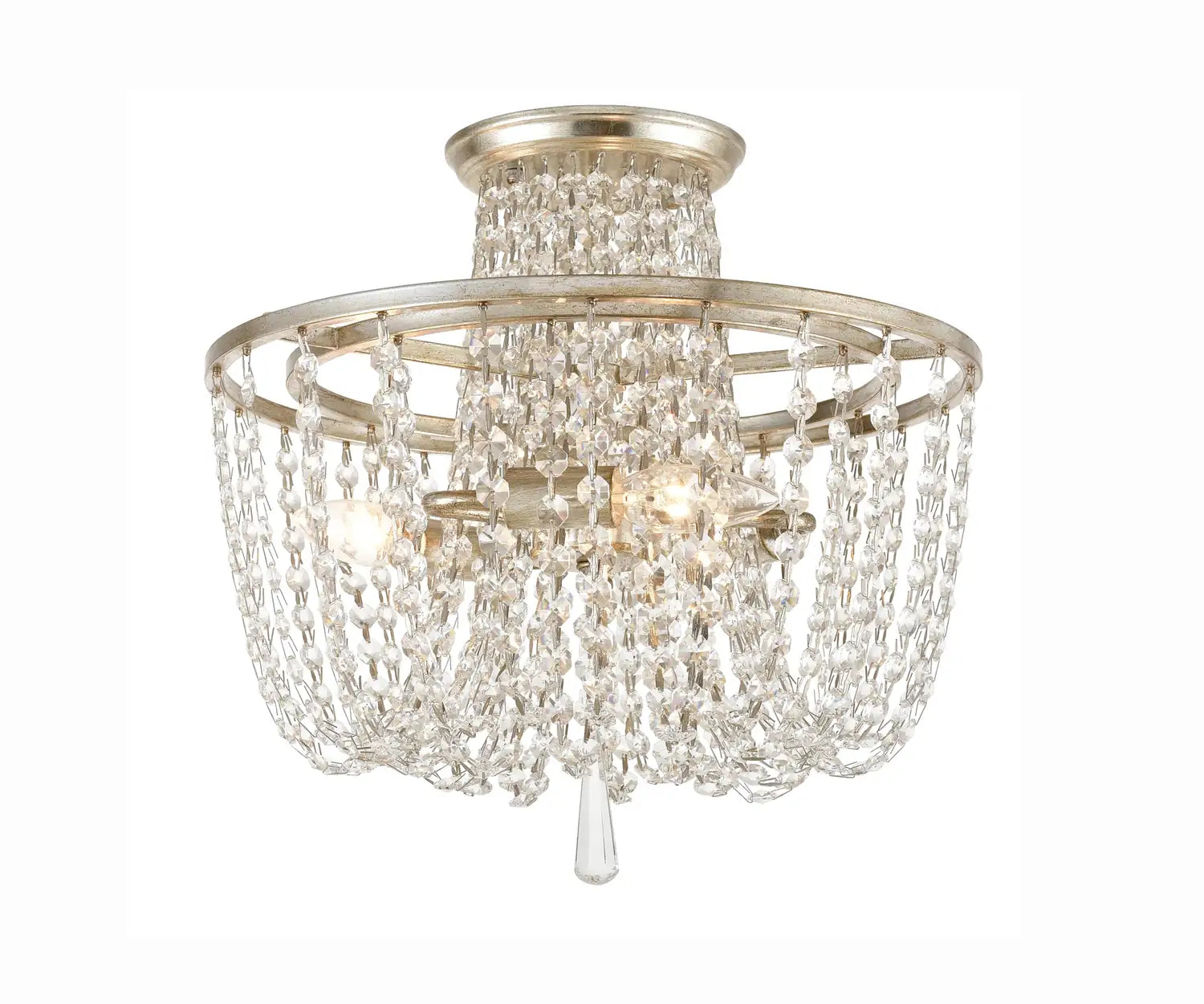 CRYSTORAMA, ARCADIA SEMI FLUSH MOUNT, FLUSH MOUNT CEILING LIGHTS