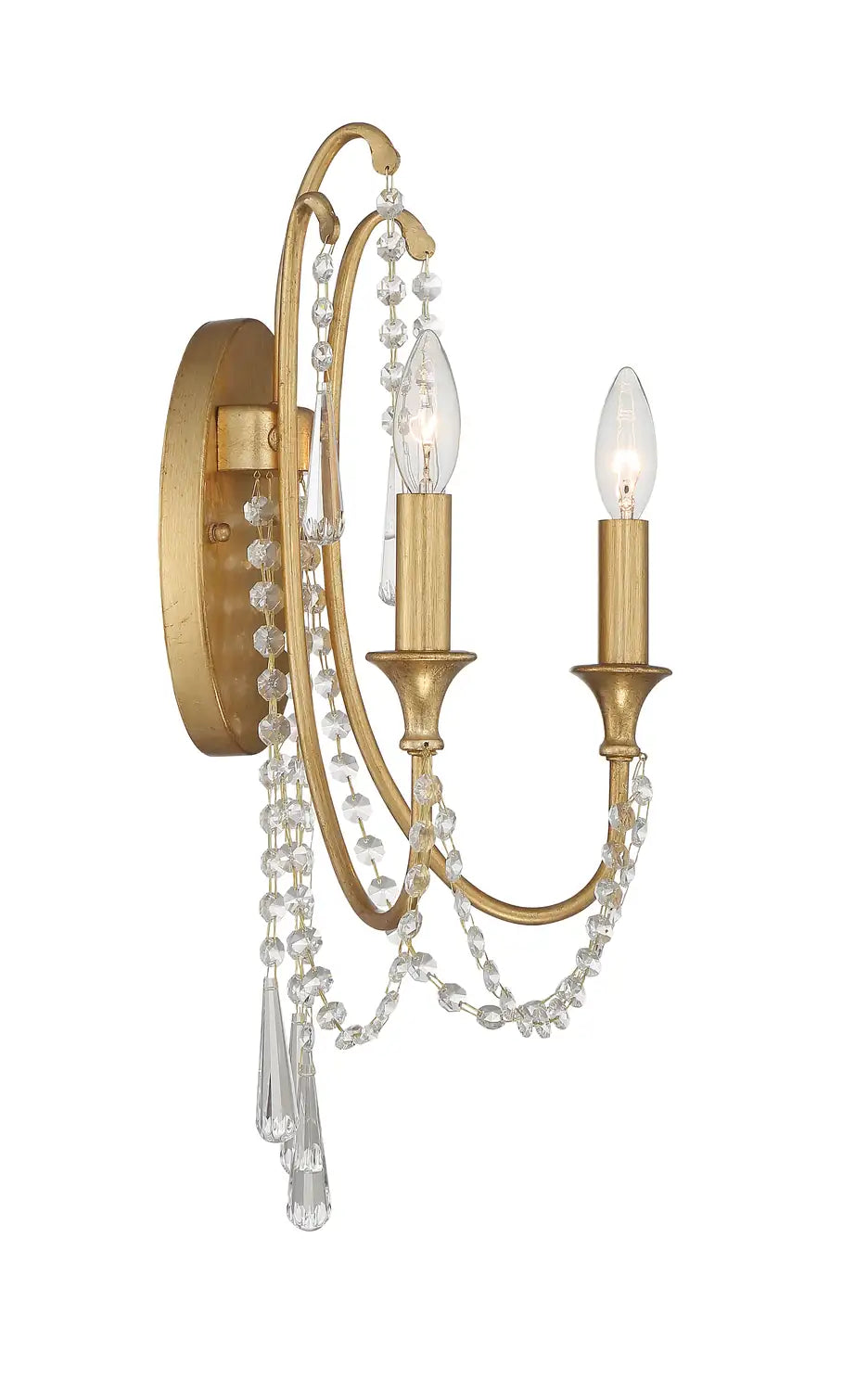 CRYSTORAMA, ARCADIA SCONCE, WALL SCONCES