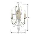 CRYSTORAMA, ARCADIA SCONCE, WALL SCONCES