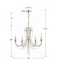 CRYSTORAMA, ARCADIA CHANDELIER, CHANDELIER LIGHT