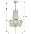 CRYSTORAMA, ARCADIA CHANDELIER, CHANDELIER LIGHT