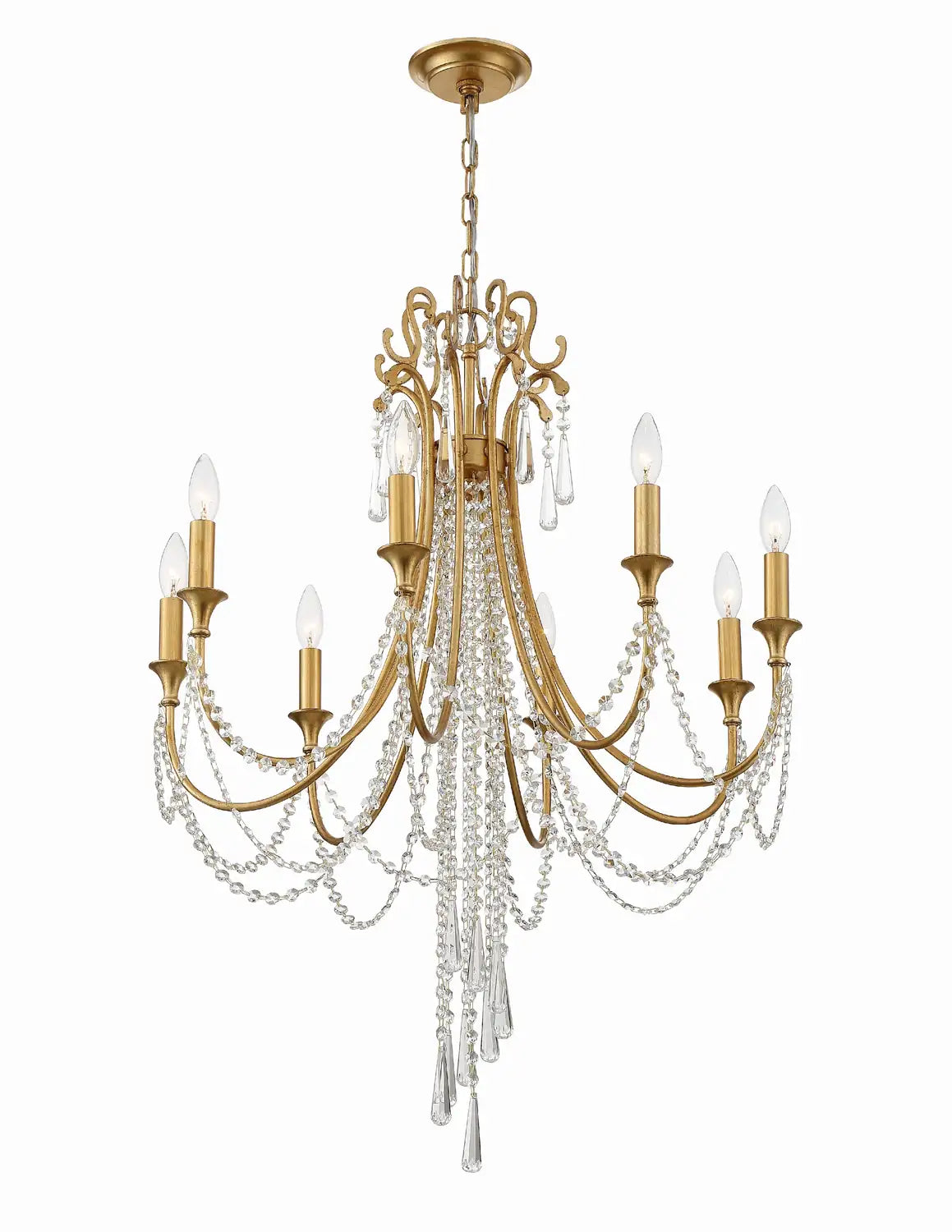CRYSTORAMA, ARCADIA CHANDELIER, CHANDELIER LIGHT