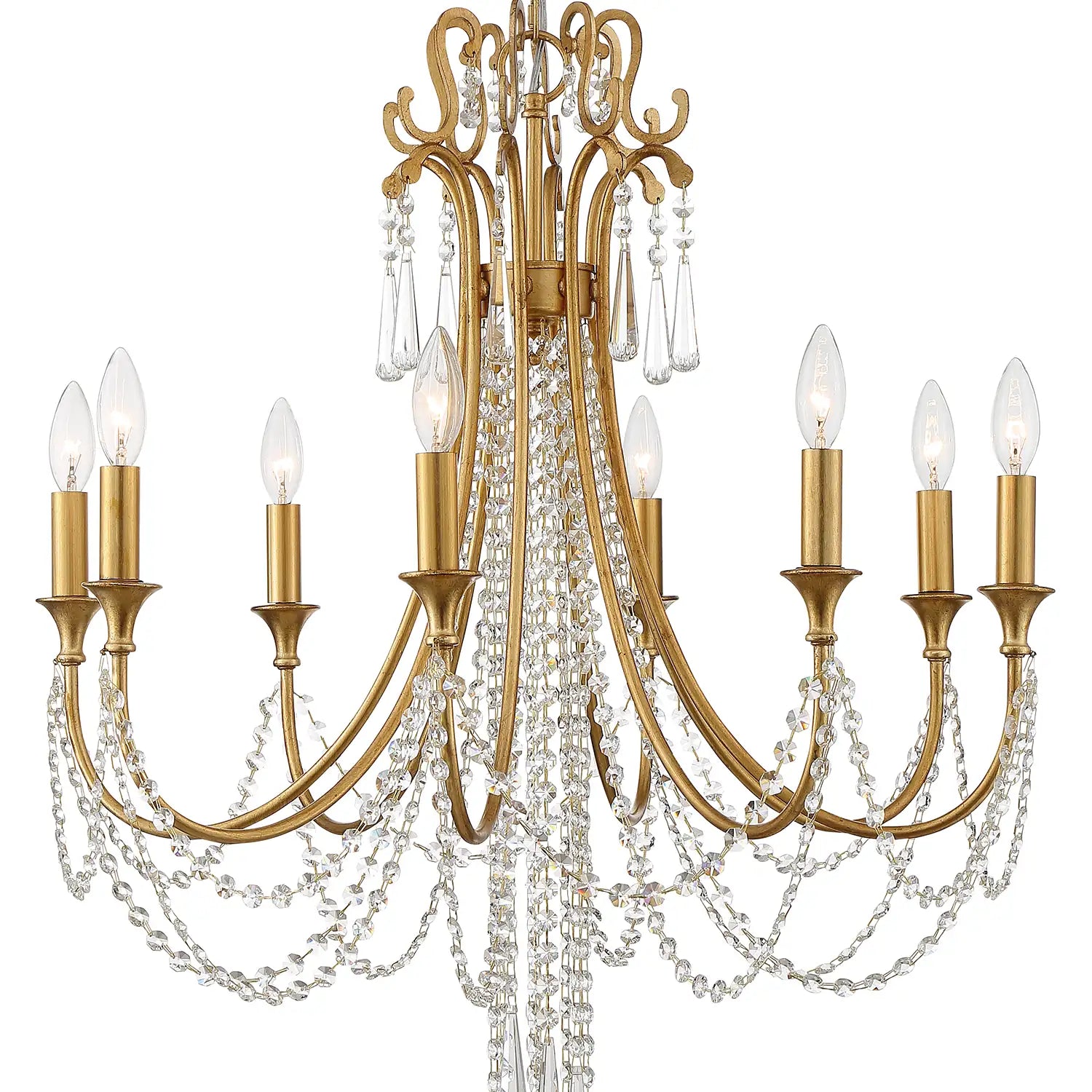 CRYSTORAMA, ARCADIA CHANDELIER, CHANDELIER LIGHT