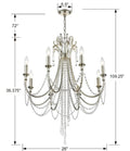 CRYSTORAMA, ARCADIA CHANDELIER, CHANDELIER LIGHT