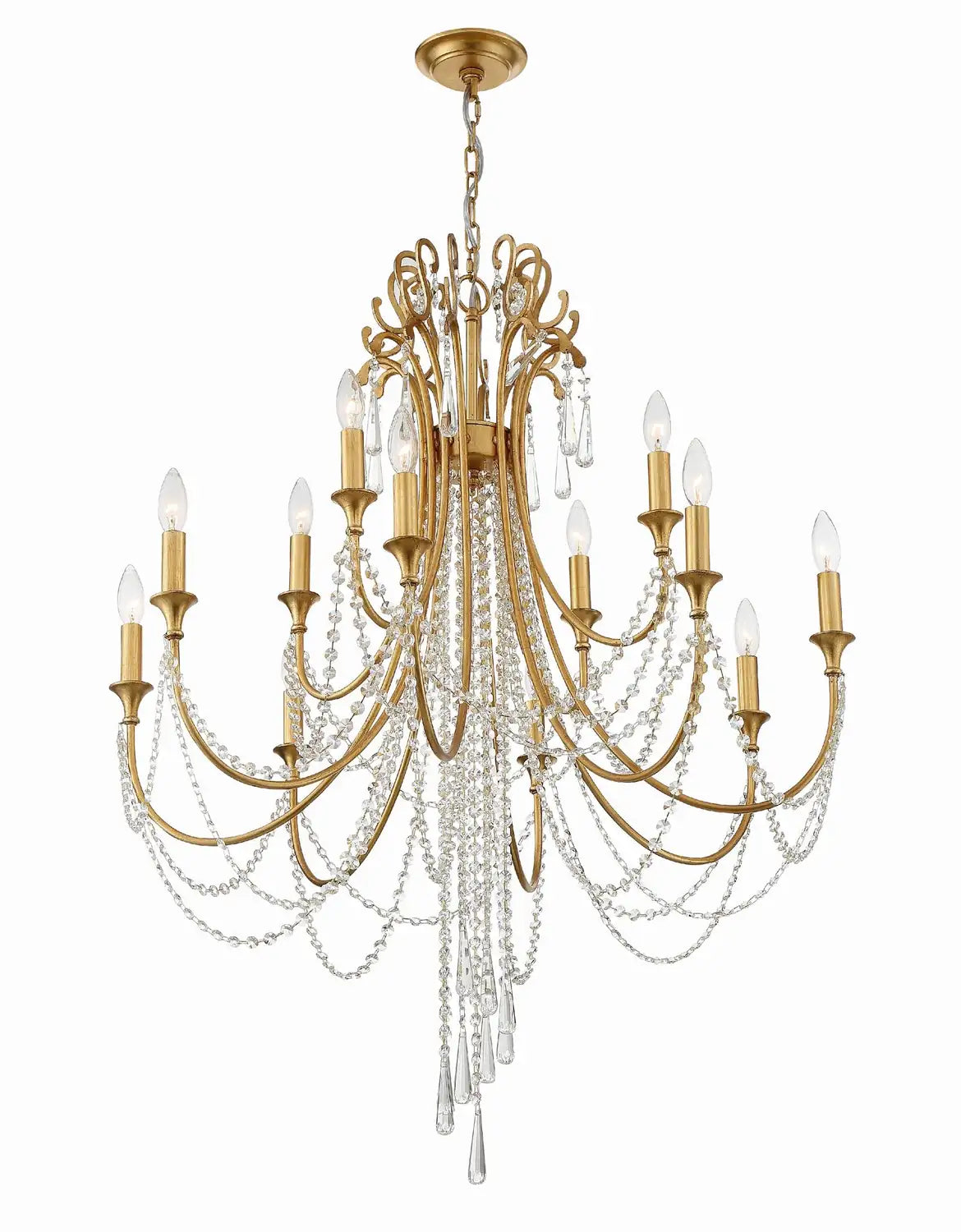 CRYSTORAMA, ARCADIA CHANDELIER, CHANDELIER LIGHT