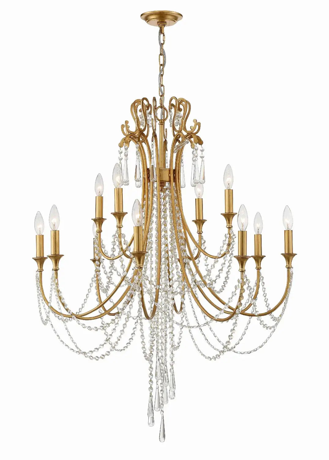 CRYSTORAMA, ARCADIA CHANDELIER, CHANDELIER LIGHT