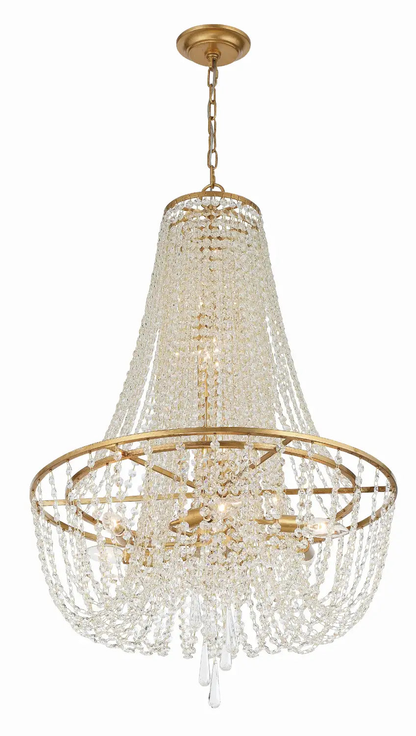 CRYSTORAMA, ARCADIA CHANDELIER, CHANDELIER LIGHT