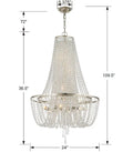CRYSTORAMA, ARCADIA CHANDELIER, CHANDELIER LIGHT