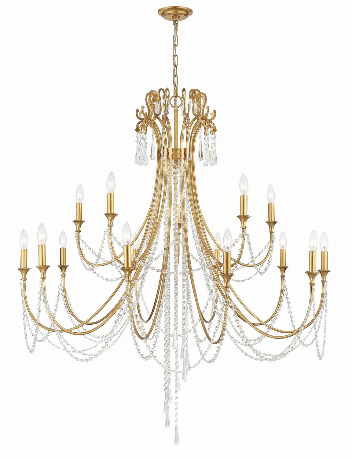 CRYSTORAMA, ARCADIA CHANDELIER, CHANDELIER LIGHT