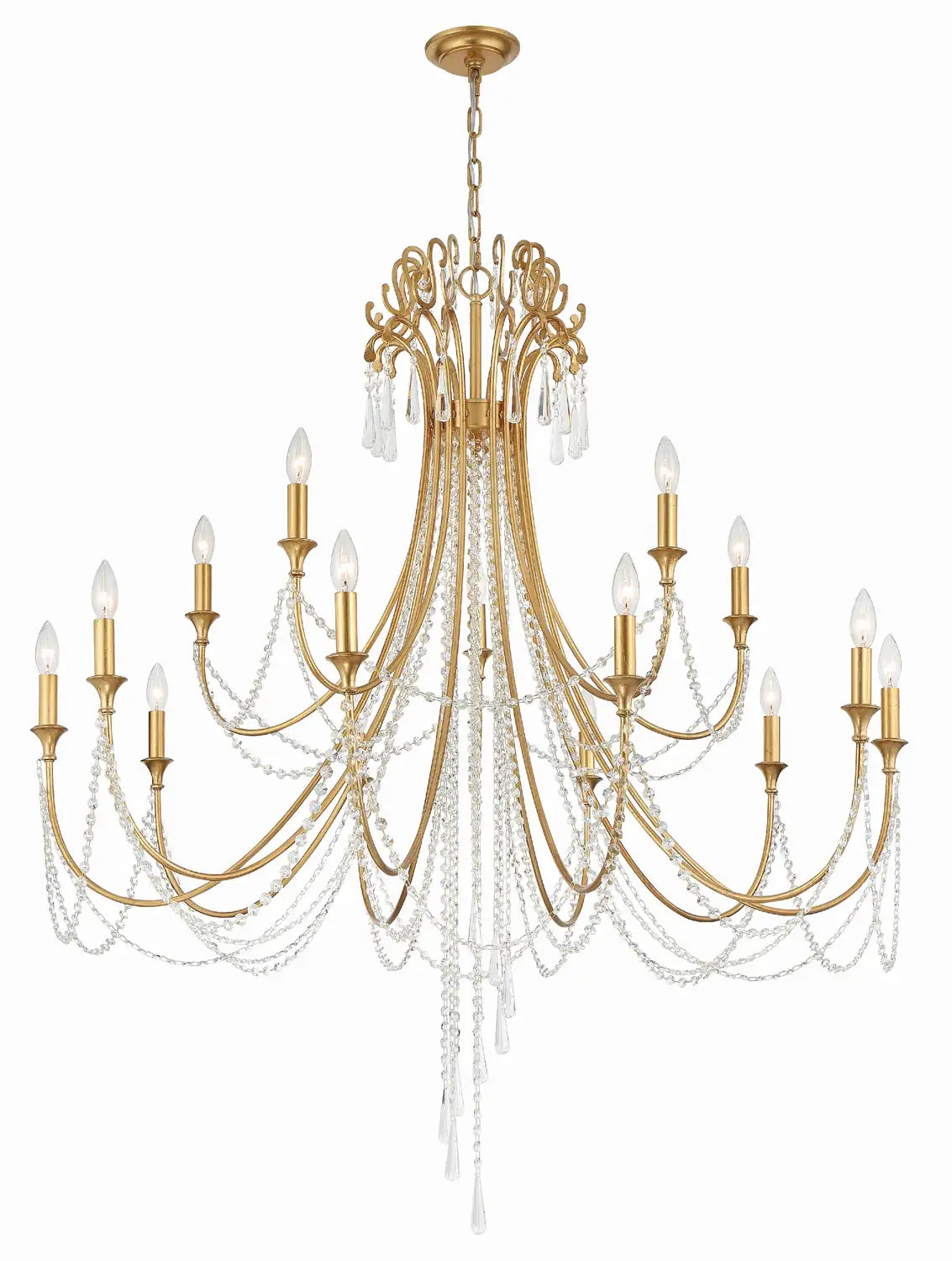 CRYSTORAMA, ARCADIA CHANDELIER, CHANDELIER LIGHT